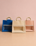 Colored Jute Gift Bag with Lace – Premium Eco-Friendly Return Gift Bag