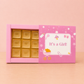 Baby Announcement Box – It's a Girl (without Cavity)