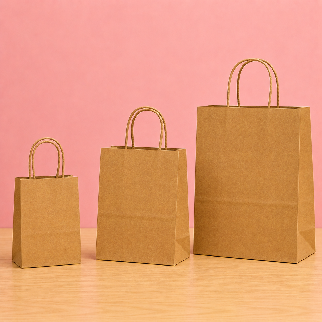 Kraft Paper Bags with Handles