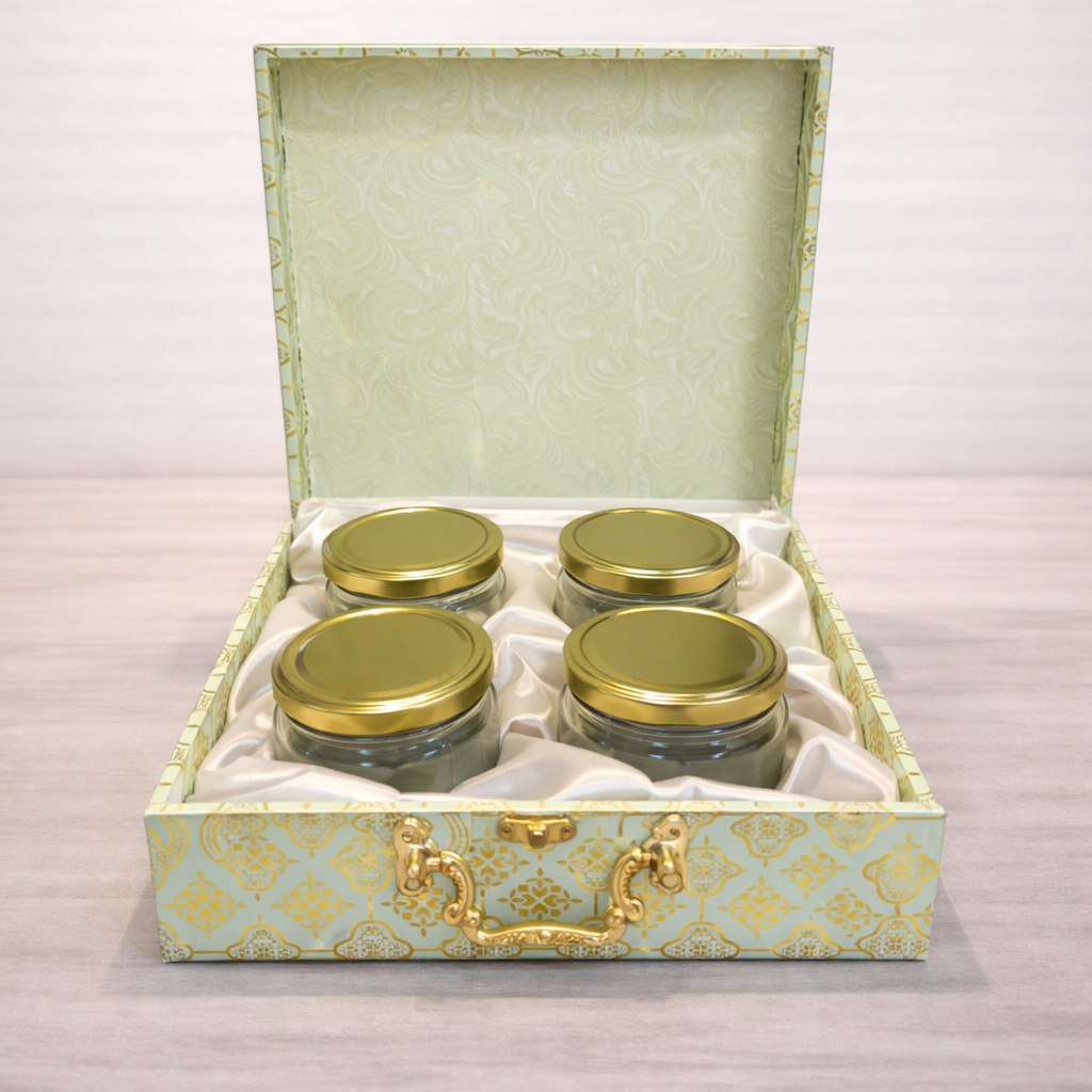 Premium 4 Jar Trunk Gift Box
