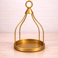 Decorative Metal Round Hamper Stand