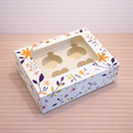 4 Cupcake Window Box with Cavity
