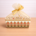 Traditional Net Basket – Rectangular Decorative Gift Basket