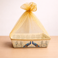 Traditional Net Basket – Rectangular Decorative Gift Basket