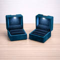 Velvet Ring Box with LED Light – Premium Jewelry Presentation Box