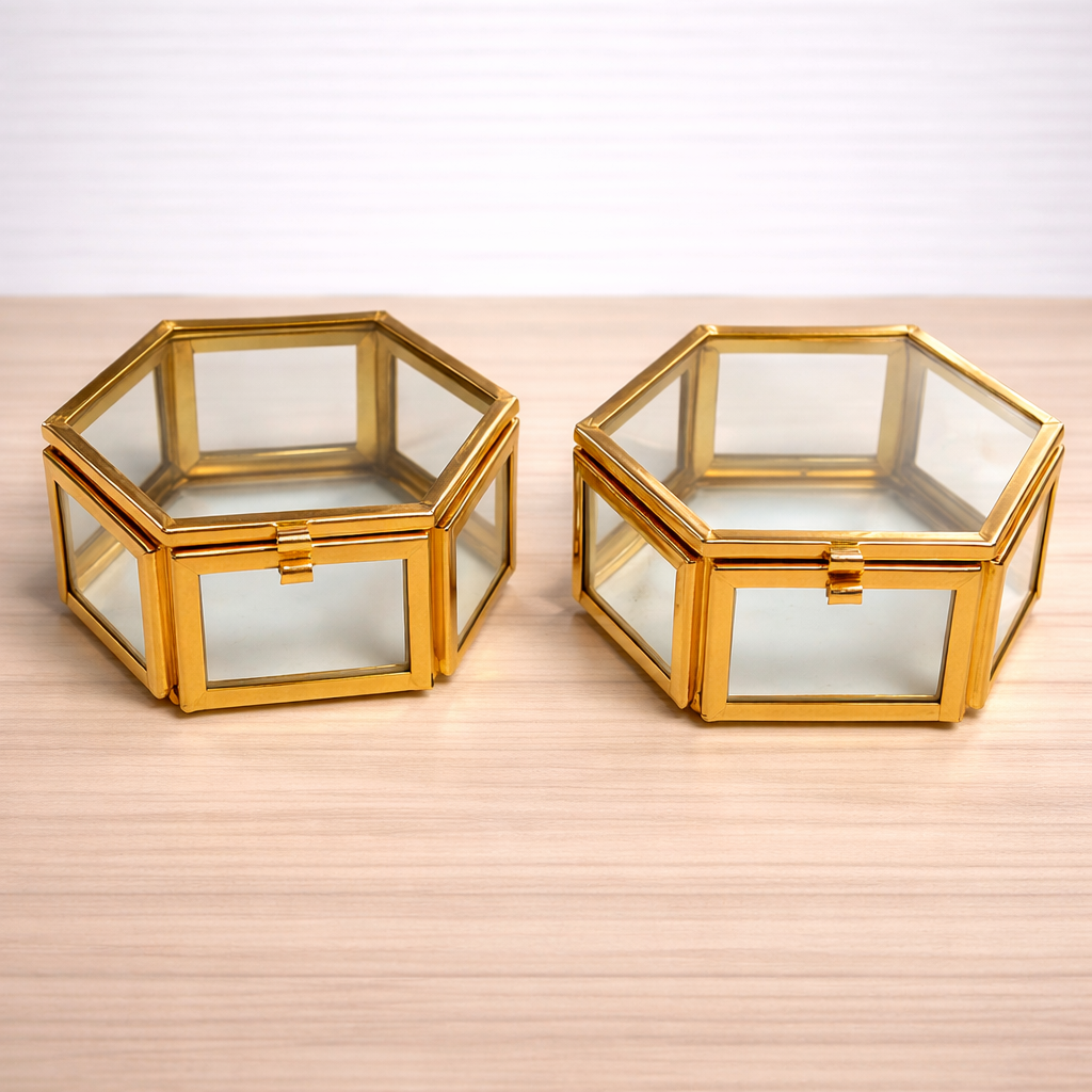 Glass Ring Box – Elegant Jewelry Display Box