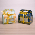 2 Jar Gift Box with Ribbon – Decorative Hamper Packaging Box with Window