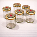 Festive Decorative Glass Jar