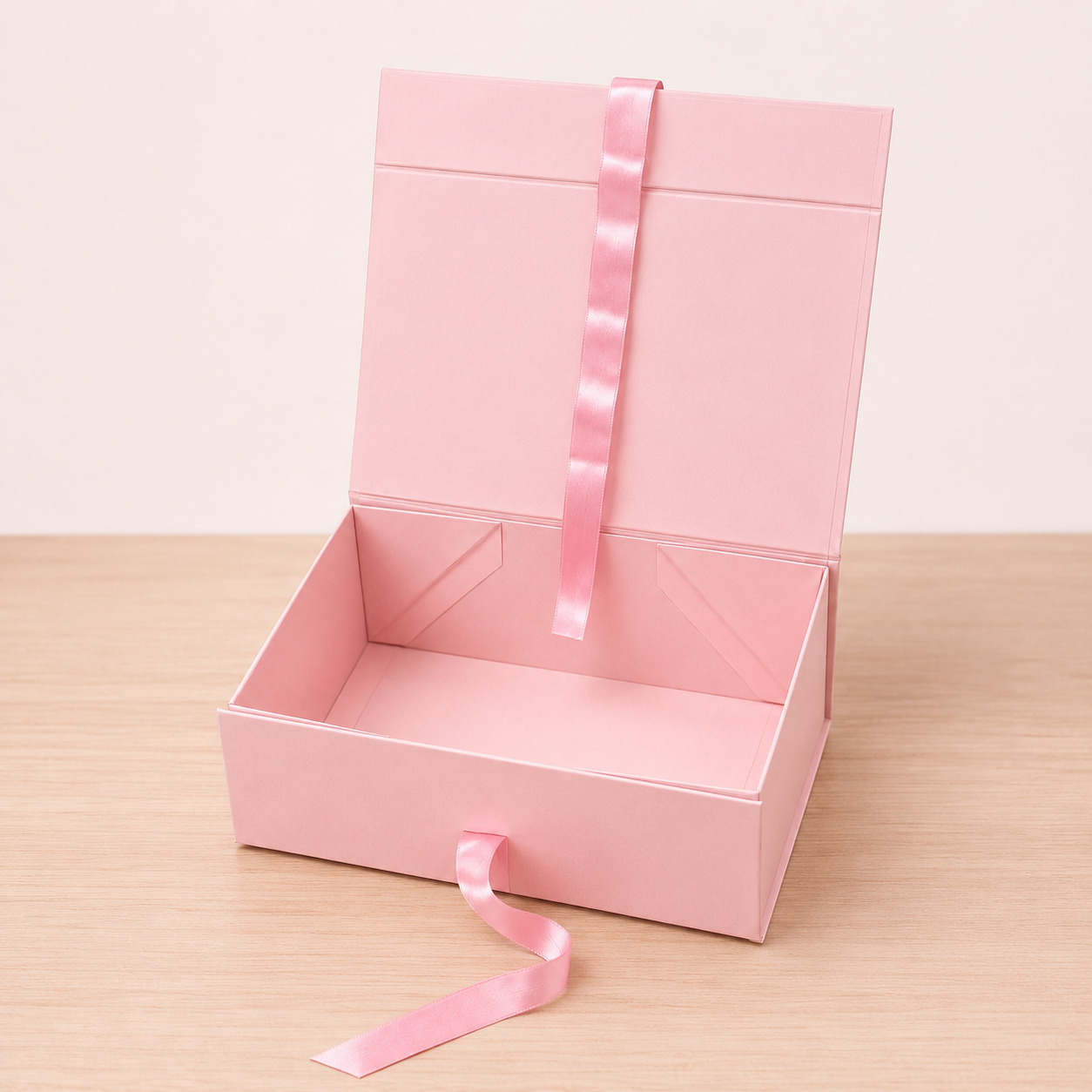Collapsible Magnetic Ribbon Gift Box – Premium Foldable Hamper Box