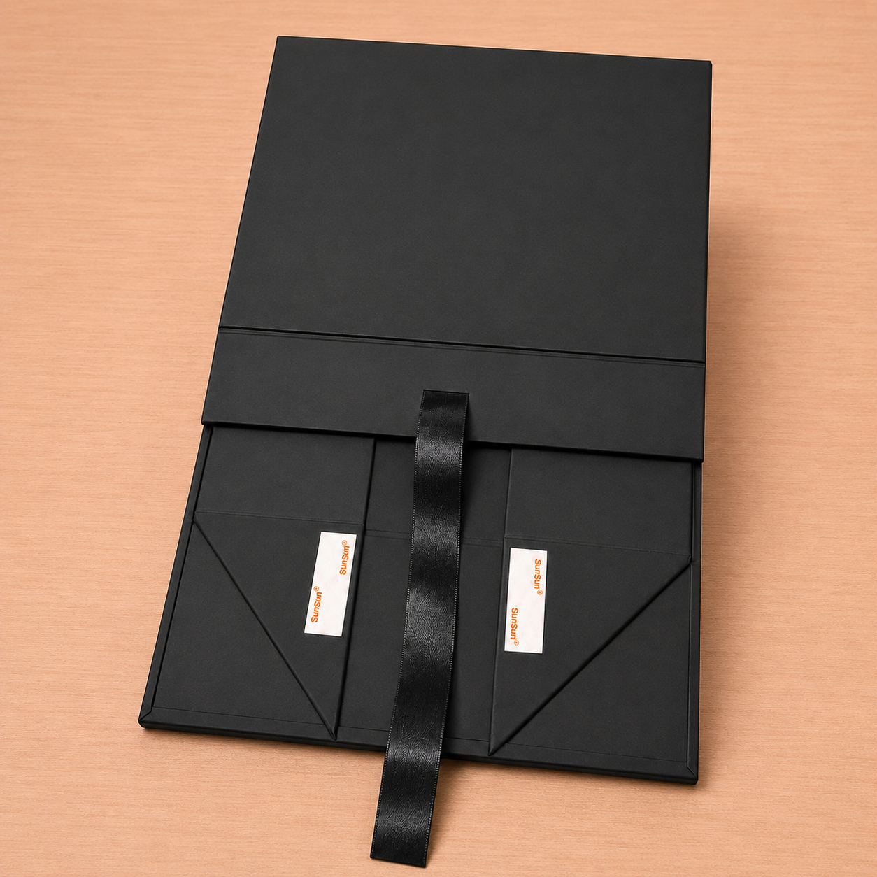 Collapsible Magnetic Ribbon Gift Box – Premium Foldable Hamper Box