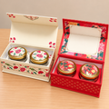 Diwali Jar Hamper Box with 2 Jars | Premium Festive Dry Fruits Box