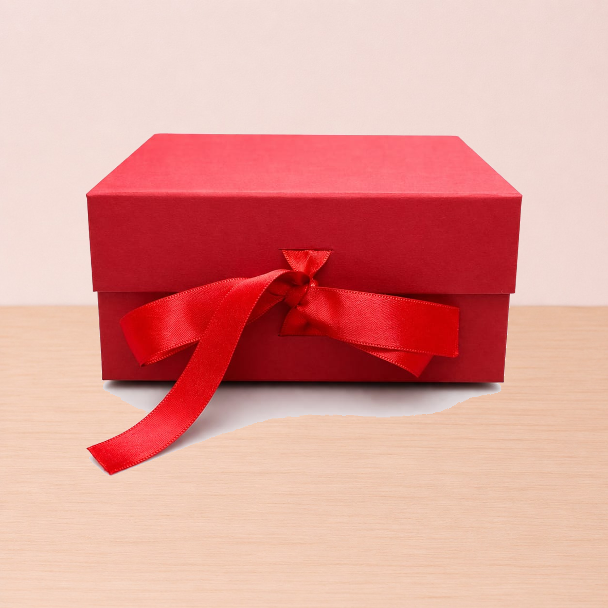 Collapsible Magnetic Ribbon Gift Box – Premium Foldable Hamper Box - Small