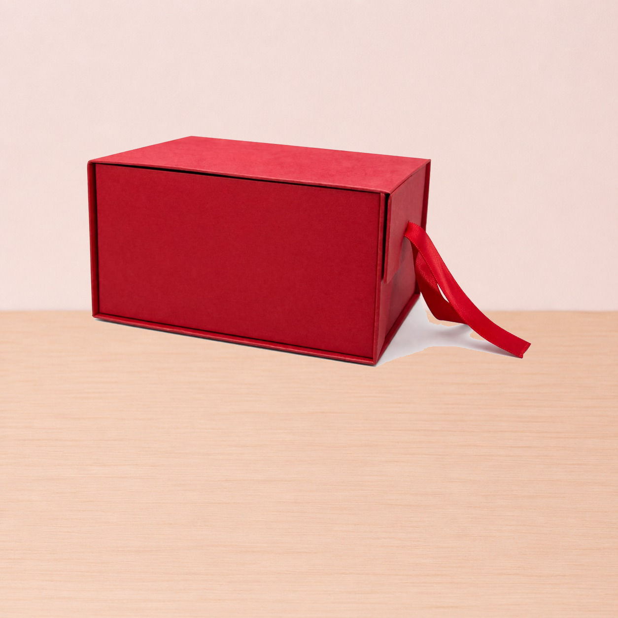 Collapsible Magnetic Ribbon Gift Box – Premium Foldable Hamper Box - Small