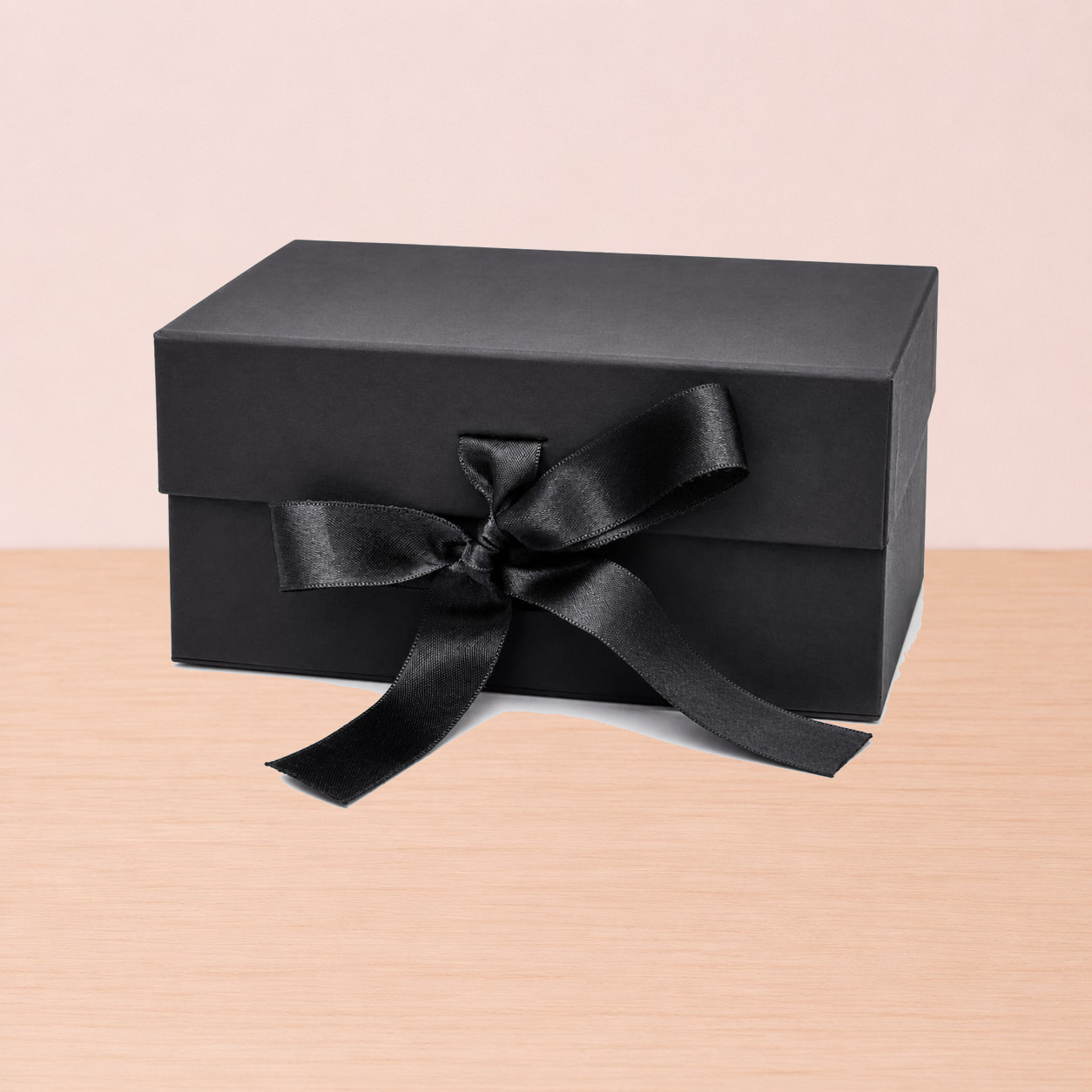 Collapsible Magnetic Ribbon Gift Box – Premium Foldable Hamper Box - Small